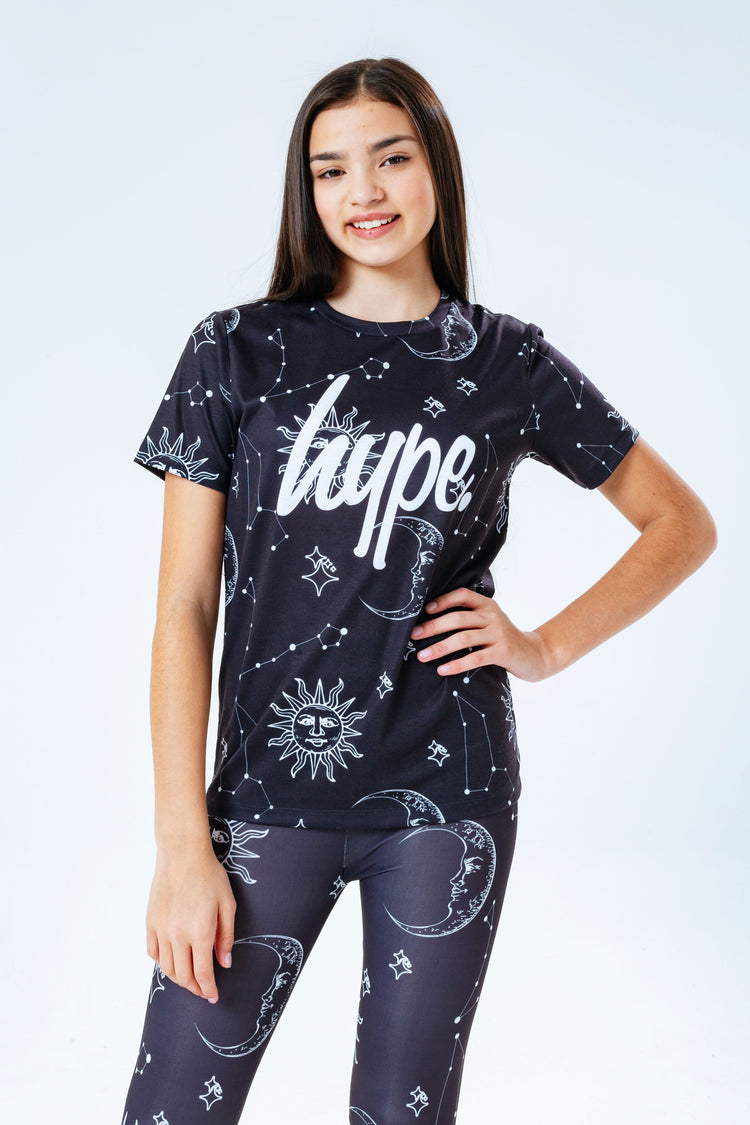 Hype Dark Mystic Aop Kids T-Shirt