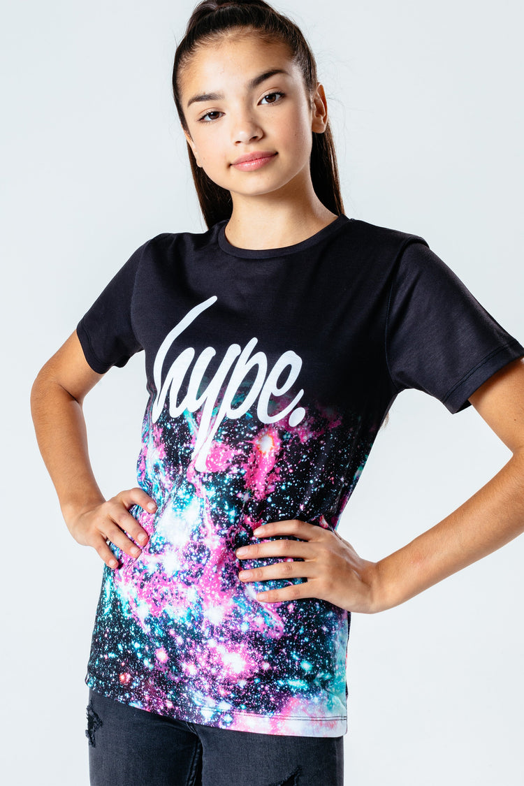 Hype Pink Space Kids T-Shirt