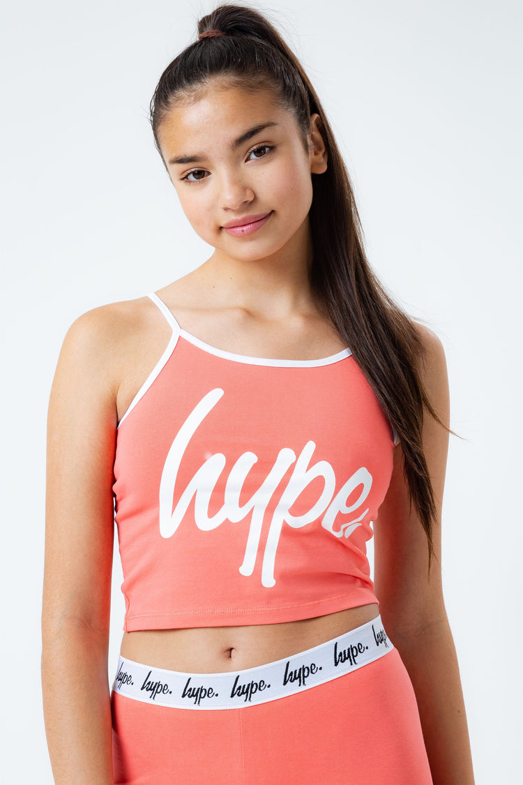 HYPE CORAL GIRLS CAMI TOP