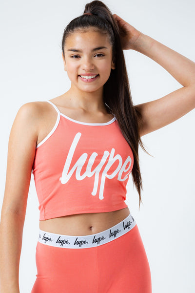 HYPE CORAL GIRLS CAMI TOP