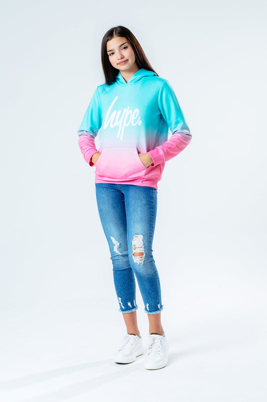 HYPE DRUMSTICK FADE GIRLS PULLOVER HOODIE